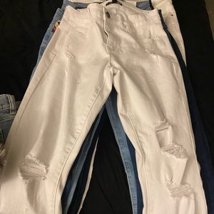 Brand new with tags white jeans size 7